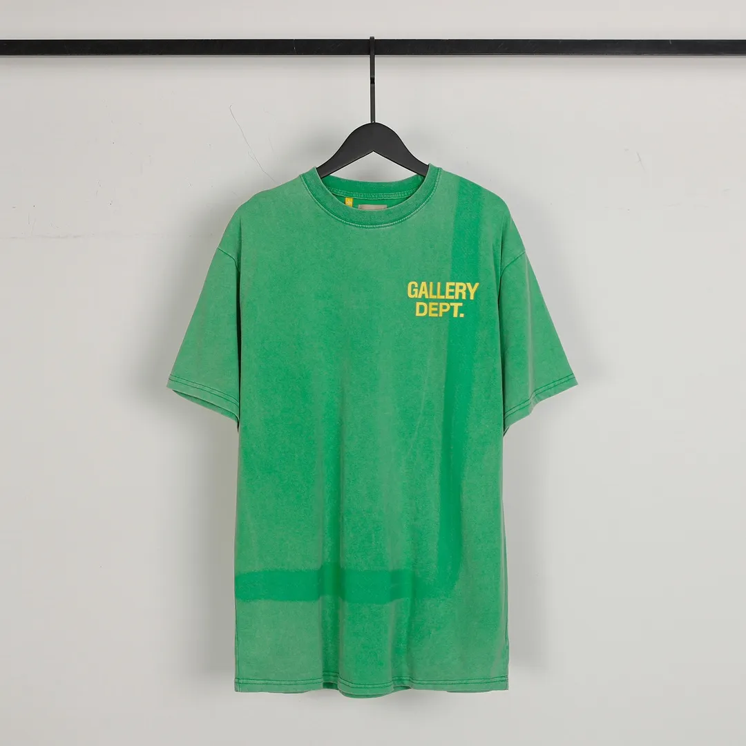 GALLERY.DEPT Summer new short-sleeved style No.: D3126#P110 Color: Green Size: S M L XL